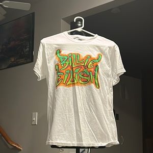 Mens MEDIUM Billie Eilish Graffiti T-Shirt
